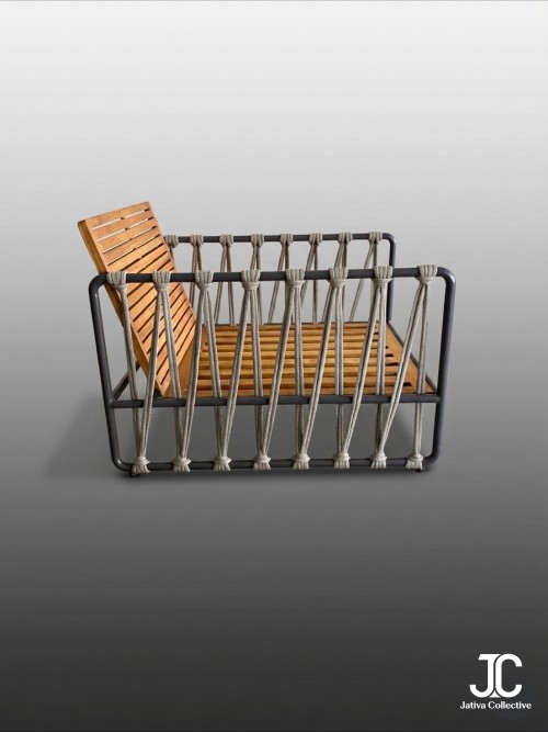 Kuta Rope Woven Lounge Chair