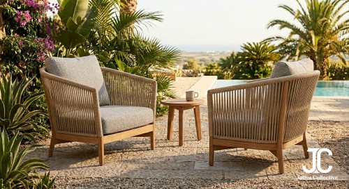 Jativa Woven Rope Patio Chair