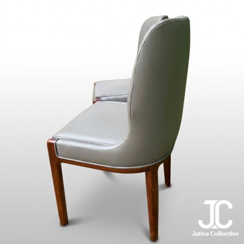 The Nordic Sleek Teak Dining Chair