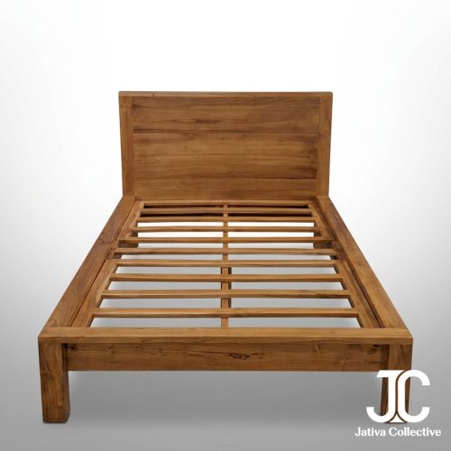 The Copenhagen Single Teak Bed Frame