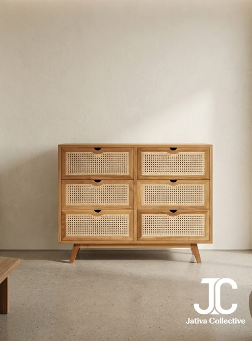 Kencana Rattan Chest - Tropical Minimalist