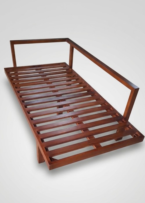 Agra Contemporary Teak Daybed