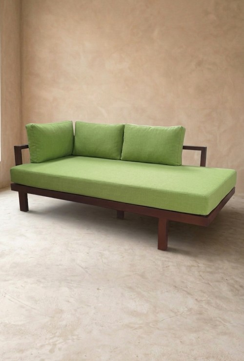 Agra Contemporary Teak Daybed