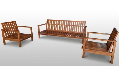 Nirmala Teak Sofa Set