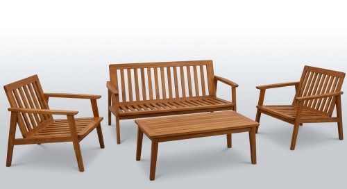Narendra Teak Living Set