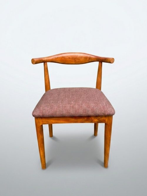 Kavya Teak Cowhorn Dining Chair