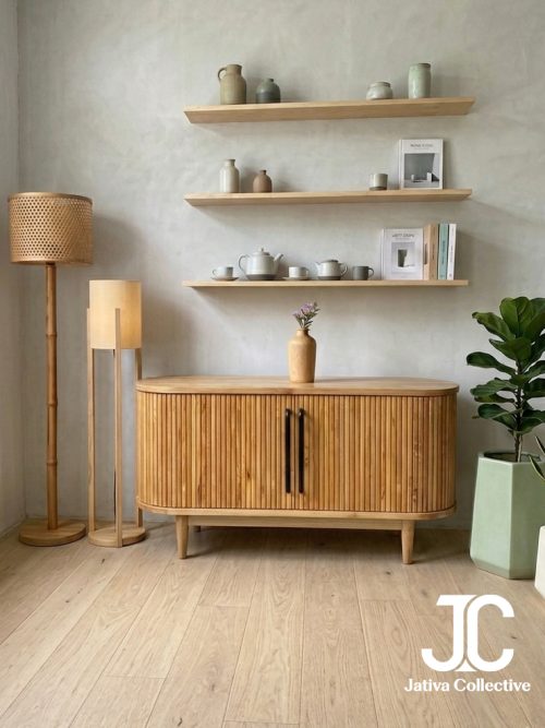 Kalandra Tambour TV Cabinet