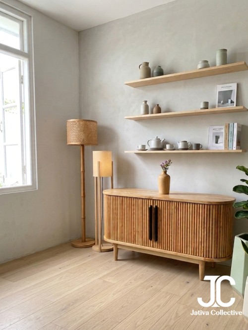 Kalandra Tambour TV Cabinet